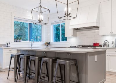 Custom kitchen by kitchen renovation contractors in Langley, BC