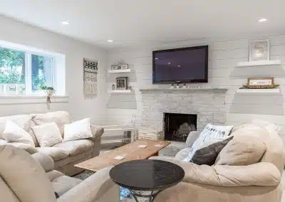 Custom Living room renovation contractors in Langley, BC