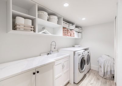 Custom Laundry area home renovation contractors in Langley, BC