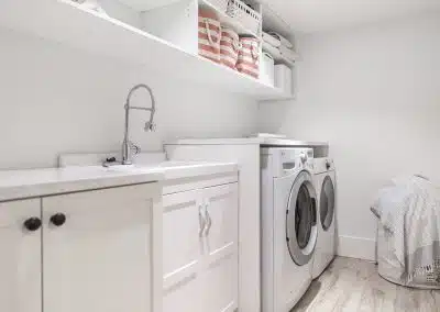 Laundry area home renovation contractors in Langley, BC