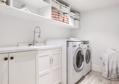 Laundry area home renovation contractors in Langley, BC