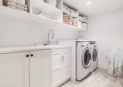 Laundry area home renovation contractors in Langley, BC