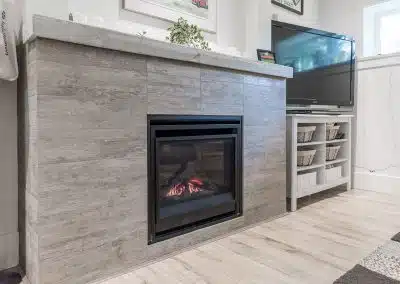 Fireplace custom additions in Langley, BC