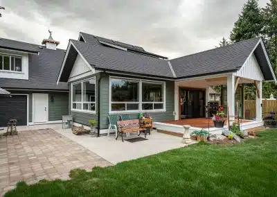 Backyard home renovation contractors in Langley, BC