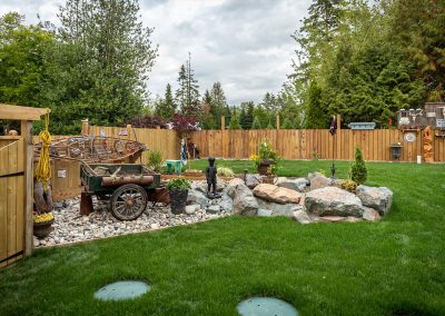 Backyard custom additions in Langley, BC