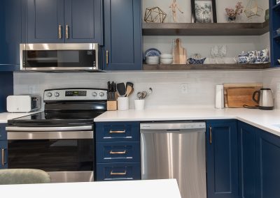 blue Kitchen renovation contractors in Langley, BC