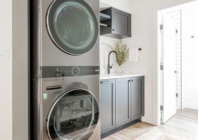 Laundry area Home renovation contractors in Langley, BC