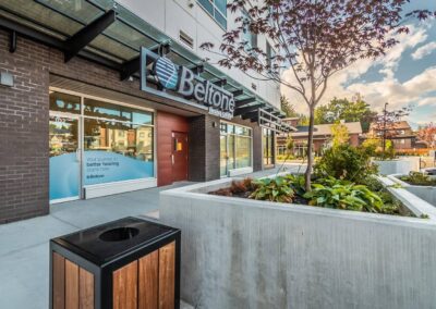 Beltone Hearing Centre storefront, made by Commercial renovations contractor in Langley