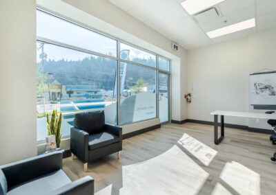 Beltone Hearing Centre storefront, made by Commercial renovations contractor in Langley